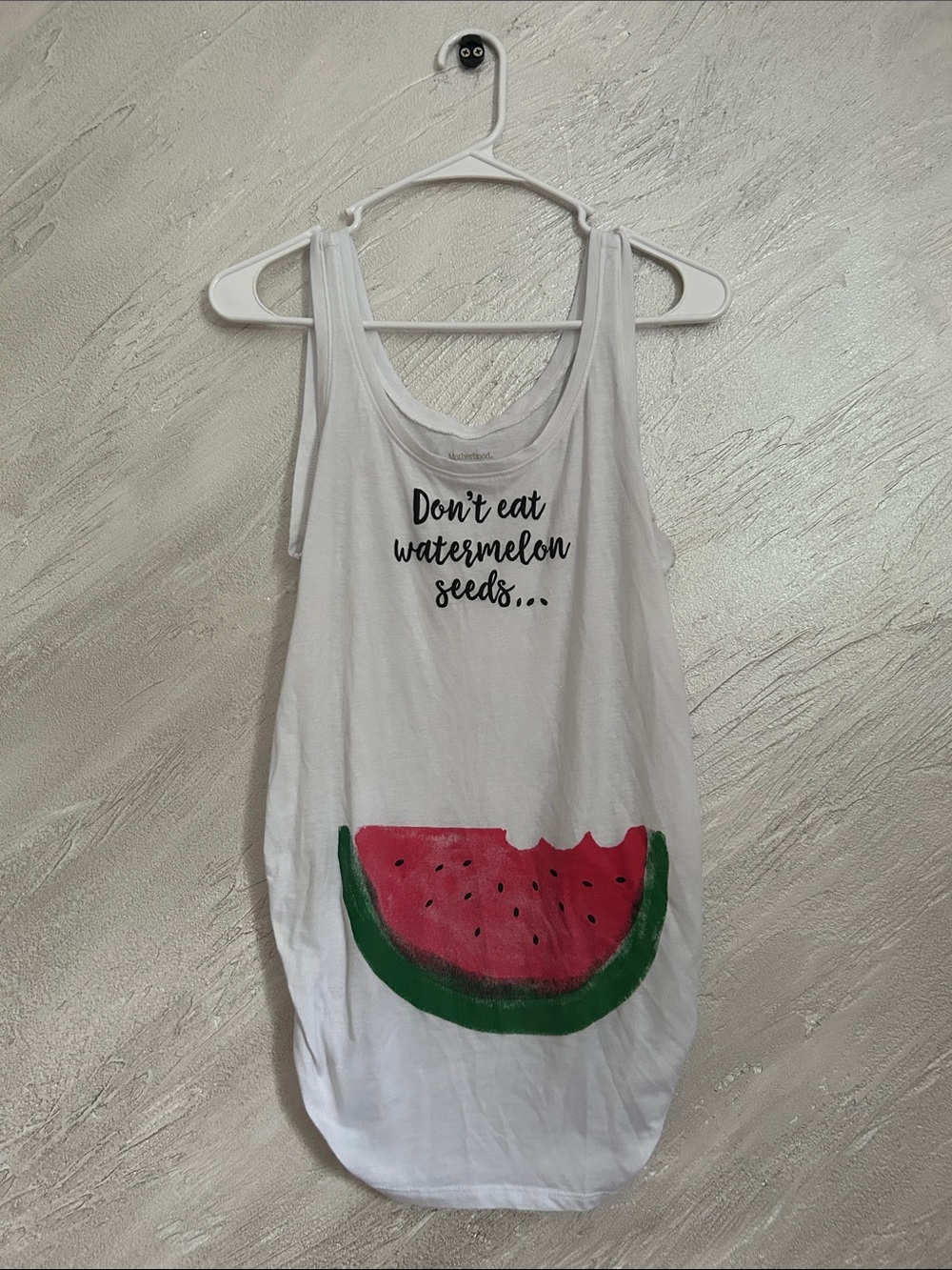 Motherhood Maternity White Tank